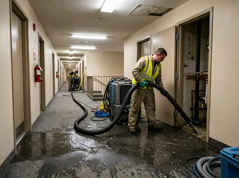 multi-unit-apartment-hallway-f-005 — frequently asked questions, Emergency Burst Pipe Water Extraction & Removal in Mission,…